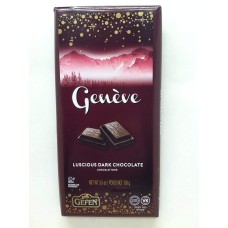 GEFEN: Geneve Luscious Dark Chocolate Bar, 3.5 oz