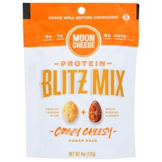 MOON CHEESE: Cheese Mx Cheddar Almond, 4 OZ