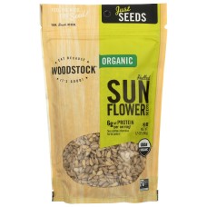 WOODSTOCK: Seeds Sunflower Raw Shld, 12 oz