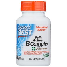 DOCTORS BEST: Vitamin B Complex, 60 vc