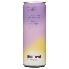 MOMENT: Water Still Botanical Blueberry Ginger, 11.5 fo