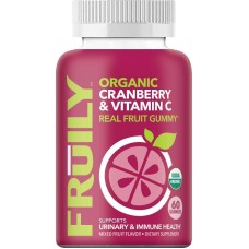 FRUILY: Vitamin C Cranberry Gummy, 60 ea