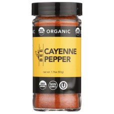 BEE SPICES: Pepper Cayenne Org, 1.9 oz.