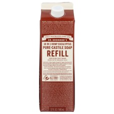 DR. BRONNER'S: Soap Refill Eucalyptus, 32 fo