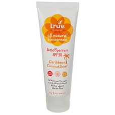 TRUE NATURAL: Sunscreen Spf30 Vgn Ccnut, 3.4 fo