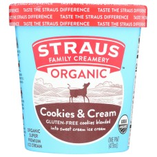 STRAUS: Ice Cream Cookie&Crm Org, 1 pt