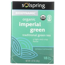 SOLSPRING: Tea Green Imperial, 1 ea