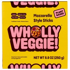 WHOLLY VEGGIE: Sticks Vegan Mozzarella, 8.8 oz