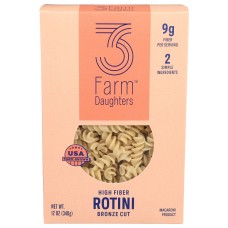 THREE FARM DAUGHTERS: Pasta Rotini, 12 oz