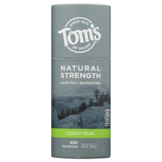 TOMS OF MAINE: Deodorant Mens Cedar Peak, 2 oz