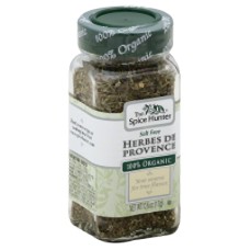 THE SPICE HUNTER: Organic Salt Free Herbes De Provence, 0.6 oz