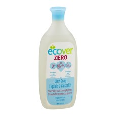 ECOVER: Zero Liquid Dish Soap Fragrance Free, 25 oz