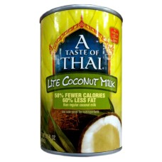 A TASTE OF THAI: Coconut Milk Lite Gluten Free, 13.5 oz