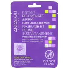 ANDALOU NATURALS: Age Defying Instant Rejuvenate and Firm Sheet Mask, 0.6 fo