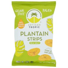 ARTISAN TROPIC: Tropic Sea Salt Plantain Strips, 2 oz