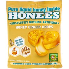 HONEES: Honey Ginger Drops, 3.5 oz