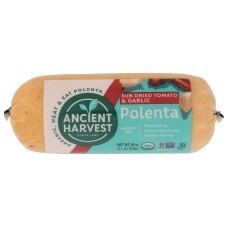 ANCIENT HARVEST: Sun Dried Tomato Garlic Polenta, 18 oz
