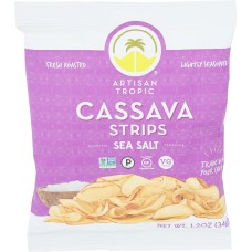 ARTISAN TROPIC: Cassava Strips Sea Salt, 1.2 oz