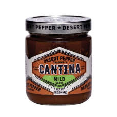 DESERT PEPPER: Cantina Mild Red Salsa, 16 oz