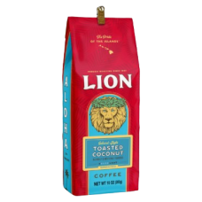 LION COFFEE: Toasted Coconut Coffee, 10 oz