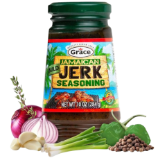 GRACE CARIBBEAN: Jerk Seasoning Mild, 10 oz
