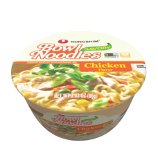 NONG SHIM: Savory Chicken Bowl Noodle, 3.03 oz