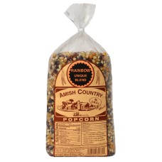 AMISH COUNTRY: Rainbow Popcorn Bag, 32 oz