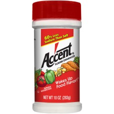 ACCENT: Flavor Enhancer, 10 oz