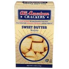 ALL AMERICAN: Sweet Butter Crackers, 4 oz