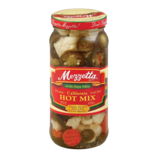 MEZZETTA: Italian Mix Giardiniera Hot, 16 oz