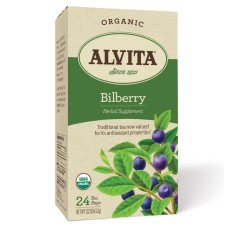 ALVITA: Organic Bilberry Tea, 24 ea