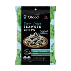 OFOOD: Super Crispy Seaweed Chips Original, 1.23 oz