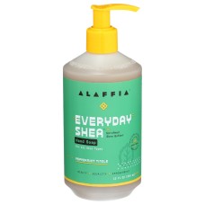 ALAFFIA: Everyday Shea Hand Soap Peppermint Tingle, 12 fo