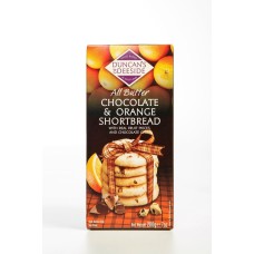 DUNCAN: All Butter Chocolate and Orange Shortbread, 7.3 oz