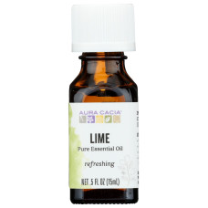 AURA CACIA: Refreshing Lime Essential Oil, 0.5 oz AURA CACIA: Refreshing Lime Essential Oil, 0.5 oz