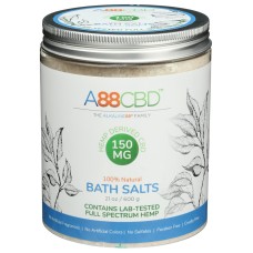 A88CBD: Bath Salts Cbd 150 Mg, 21 oz