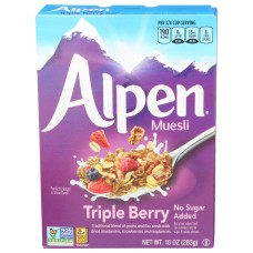 ALPEN: Cereal Triple Berry, 10 oz