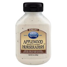 SILVER SPRINGS: Applewood Smoke Flavored Horseradish, 9 oz