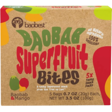 BAOBEST: Mango Superfruit Bites, 3.5 oz BAOBEST: Mango Superfruit Bites, 3.5 oz