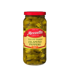 MEZZETTA: Sliced Tamed Jalapeno Peppers, 16 oz