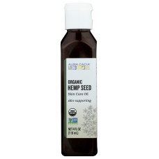 AURA CACIA: Organic Hemp Seed Oil, 4 oz AURA CACIA: Organic Hemp Seed Oil, 4 oz