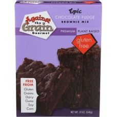 AGAINST THE GRAIN: Epic Chocolate Fudge Brownie Mix, 19 oz