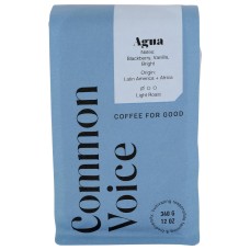 COMMON VOICE COFFEE CO: Agua Coffee, 12 oz