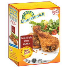 KINNIKINNICK: Panko Style Bread Crumbs, 12.5 oz KINNIKINNICK: Panko Style Bread Crumbs, 12.5 oz