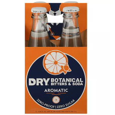 DRY SODA: Botanical Bitters and Soda Aromatic, 4 pk