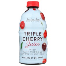 ANTIOXIDANT SOLUTIONS: Triple Cherry Juice, 32 fo