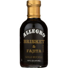 ALLEGRO: Gold Buckle Brisket Fajita Sauce, 16 oz