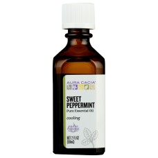 AURA CACIA: Sweet Peppermint Essential Oil, 2 oz