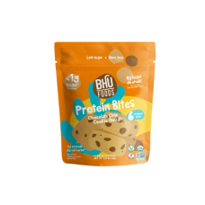 BHU FOODS: Protein Bites Chocolate Chip Cookie Dough, 5.29 oz