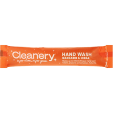CLEANERY: Hand Wash Mandarin and Cedar Single, 0.44 oz